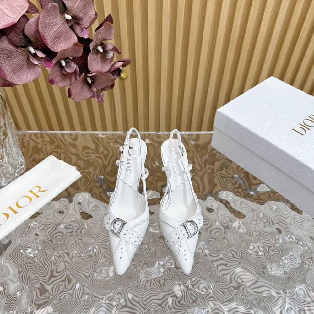 Dior Spring/Summer New Product: Antique Electric Embroidery High Heels